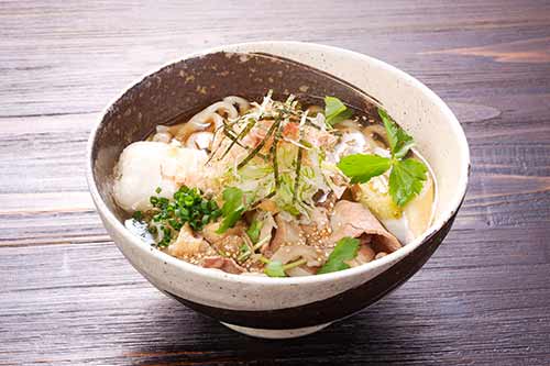肉汁うどん(温・つけ)